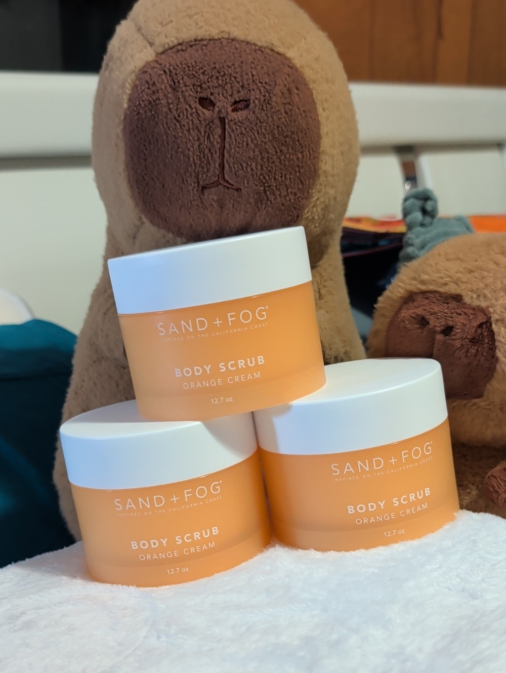 Sand + Fog Orange Cream Body Scrub